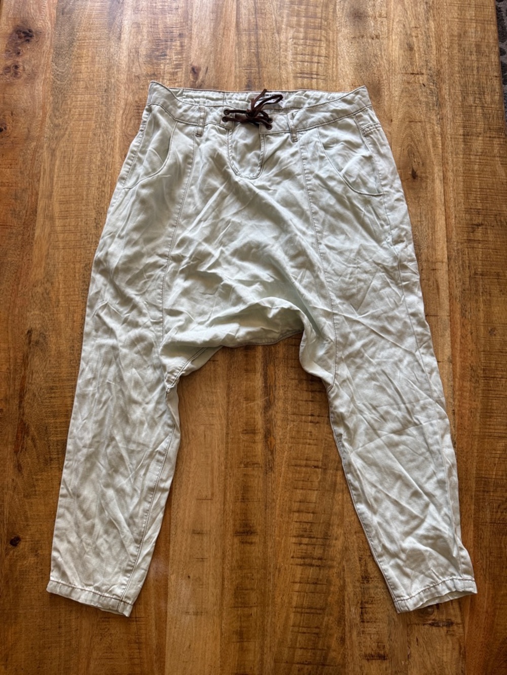 One Teaspoon womens Drop Crotch waist light jeans pants NWOT